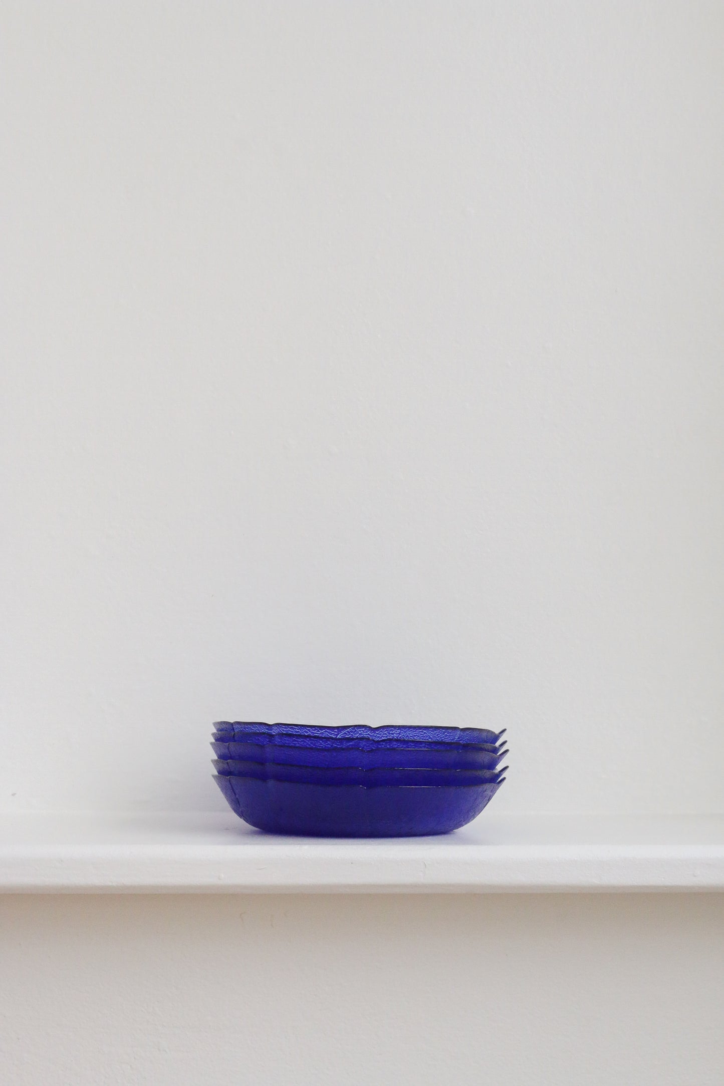 Cobalt Leaf Bowls (5)