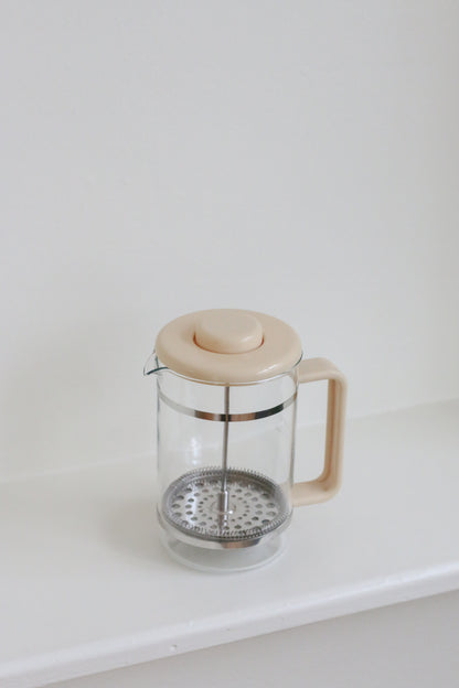 Vintage Bodum French Press ~ Cream (1.5L)