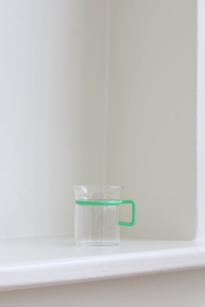 Vintage Bodum Glass Mug ~ Green