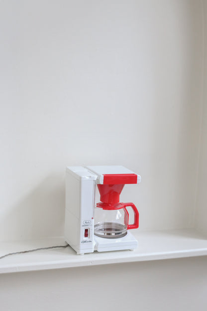 Vintage Melitta 'Aroma' Coffee Maker ~ Red