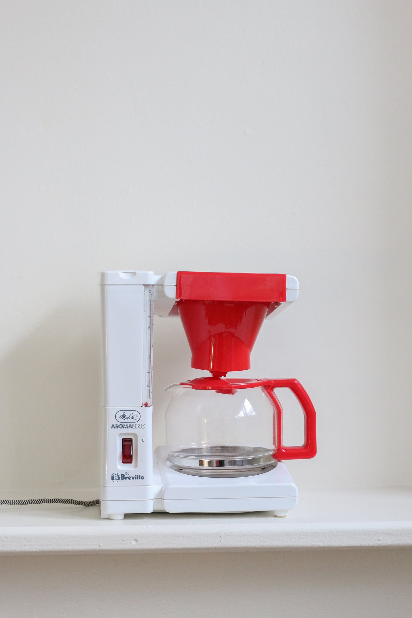 Vintage Melitta 'Aroma' Coffee Maker ~ Red