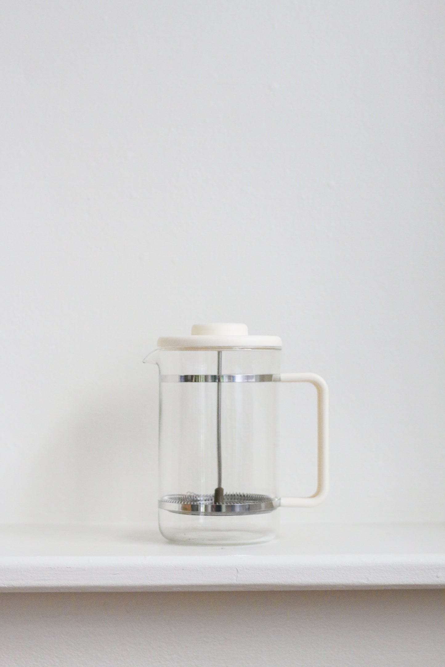 Vintage Bodum French Press ~ Off-White (1.5L)