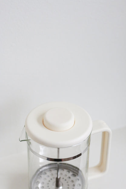 Vintage Bodum French Press ~ Off-White (1.5L)