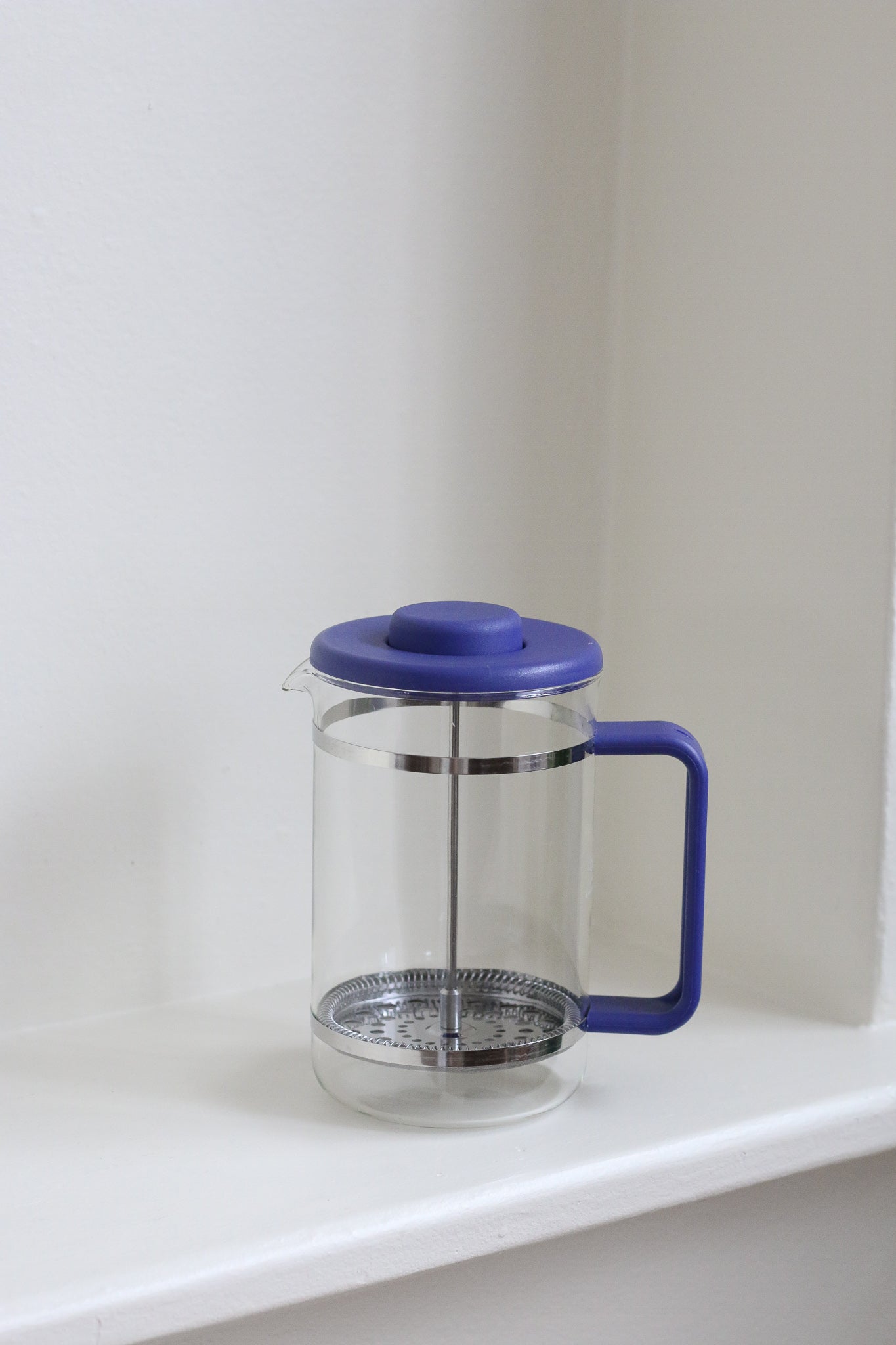 Vintage Bodum French Press ~ Navy (1.5L)