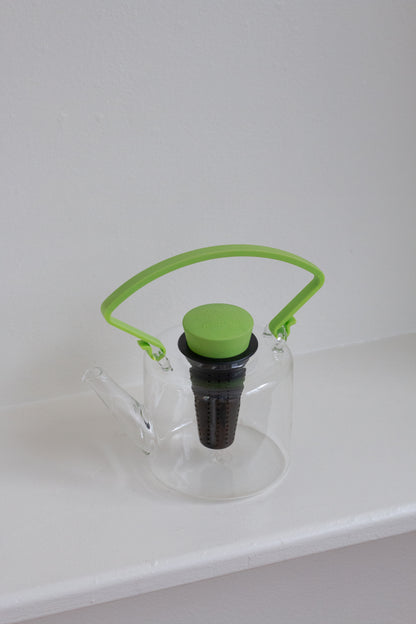 Retro Qdo Green Teapot