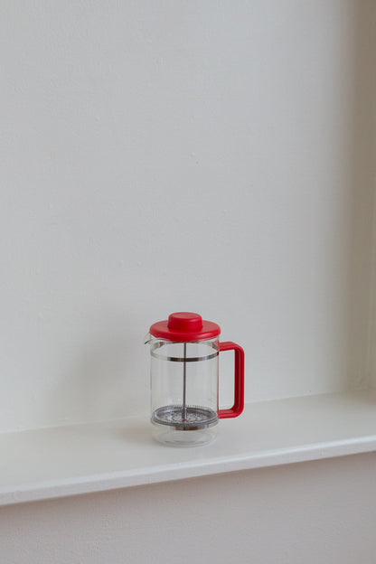 Vintage Bodum French Press - Red (1.5L)