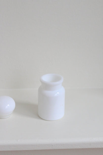 Milk Glass Container